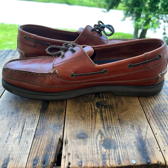 LANDS END VINTAGE 1982 'AO MENS SHOES  #59055 SIZE 12M "RARE" - Picture 8 of 10